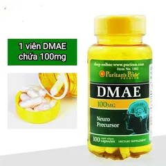 Viên bổ não D.mae 100mg neuro precursor Puritan's Pride 100 viên