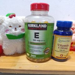 Viên uống Vitamin E 400IU tự nhiên - Hỗ trợ làm đẹp da, tóc và tim mạch - Giảm nếp nhăn, thâm sạm da