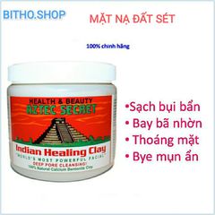 Mặt Nạ Đất Sét Núi Lửa Bentonite Aztec - Giảm Mụn, Làm Sạch Da, Thải Độc Tự Nhiên Cho Da Nhạy Cảm