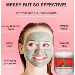 Mặt Nạ Đất Sét Núi Lửa Bentonite Aztec - Giảm Mụn, Làm Sạch Da, Thải Độc Tự Nhiên Cho Da Nhạy Cảm