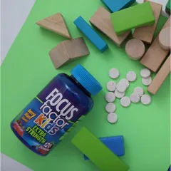 Kẹo dẻo Focus Factor Kid 60 viên - Tăng cường trí nhớ, hệ miễn dịch và khả năng tập trung cho trẻ từ 4 tuổi trở lên
