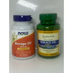 Viên Uống Dầu Hoa Lưu Ly Borage Oil 1000mg Puritan's Pride - Hỗ Trợ Cân Bằng Nội Tiết Tố và Giảm Mụn Nội Tiết cho Phụ Nữ