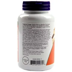 Viên Ngậm Hỗ Trợ Tiêu Hóa Now Papaya Enzymes - Hương Bạc Hà Sảng Khoái, Giải Quyết Đầy Hơi, Khó Tiêu, Vegan
