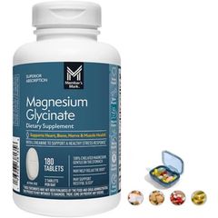 Viên Magiê bổ sung Magnesium Glycinate có L-Theanine của Member’s Mark 180 viên