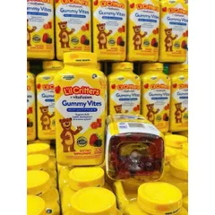 Kẹo Dẻo L'il Critters Gummies Vites - Vitamin Tổng Hợp Hương Vị Cam, Dâu, Anh Đào, Chanh, Nho, An Toàn Cho Trẻ Em
