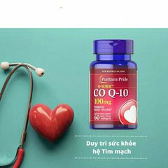 Viên uống CoQ10 Puritan's Pride 100mg-400mg - Hỗ trợ tim mạch, tăng cường tuần hoàn máu và giảm lão hóa cơ thể