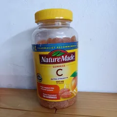 [ Date 12/25] Kẹo dẻo Vitamin C 500mg Nature Made dành cho người lớn 180 viên