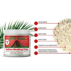 Mặt Nạ Đất Sét Núi Lửa Aztec Secret - Làm Sạch Da, Giảm Mụn, Kiềm Dầu, Bộ Đắp Mặt Nạ 5 Món Tặng Kèm