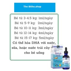 Siro bổ sung DHA & Omega 3 Nordic Naturals cho bé 60ml - Phát triển trí não, sức khỏe hệ xương và miễn dịch.