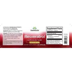 Viên Uống Bổ Sung Resveratrol 100mg - Hỗ Trợ Tim Mạch, Chống Lão Hóa, Bảo Vệ Tế Bào - 30 Viên Sạch Tự Nhiên
