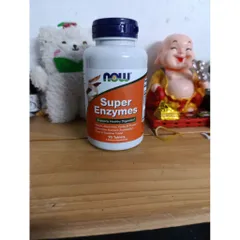 Viên uống hỗ trợ tiêu hóa NOW Super Enzymes - Tăng cường hấp thụ dinh dưỡng, giảm đầy hơi, khó tiêu, sức khỏe đường ruột tối ưu