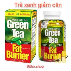 [ Date2025] Viên uống giảm cân, giảm mỡ từ trà xanh Green Tea Fat Burner 200 viên của Mỹ
