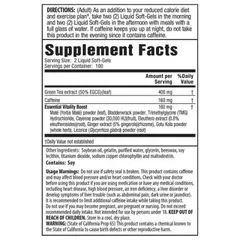 [ Date2025] Viên uống giảm cân, giảm mỡ từ trà xanh Green Tea Fat Burner 200 viên của Mỹ