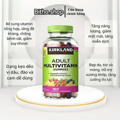 [ Date 2026] Kẹo dẻo bổ sung Vitamin tổng hợp cho người lớn Adult Multivitamin Gummies
