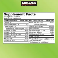 [ Date 2026] Kẹo dẻo bổ sung Vitamin tổng hợp cho người lớn Adult Multivitamin Gummies