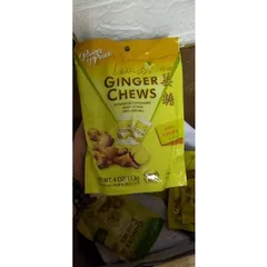 [Date 2024] Kẹo gừng dẻo tăng đề kháng, miễn dịch Original Ginger Chews nhập Mỹ