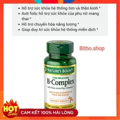  Viên Super B Complex với axit folic và vitamin C giúp khoẻ đề kháng, tim mạch 150 viên