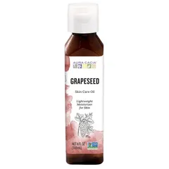 Dầu Hạt Nho Aura Cacia - Dưỡng Da, Móng, Tóc Siêu Nhẹ, Thẩm Thấu Nhanh, Giúp Giảm Mụn, Thâm, Đem Lại Làn Da Căng Bóng Tự Nhiên
