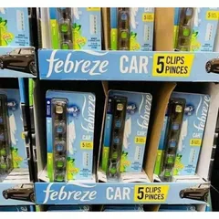 Nước Hoa Ôtô Febreze Cao Cấp - Khử Mùi Hiệu Quả, An Toàn, Tinh Dầu Thiên Nhiên, Kẹp Cửa Gió Điều Hoà Xe Hơi