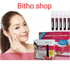 [ Date 2026] Collagen nước / ống đẹp da LIQUID COLLAGEN - 30 ống 4000mg, Berry Flavor 30ml (Hàng Mỹ)