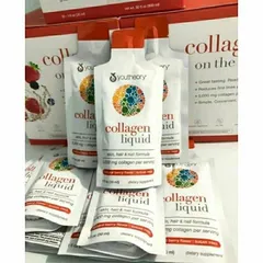 [ Date 2026] Collagen nước / ống đẹp da LIQUID COLLAGEN - 30 ống 4000mg, Berry Flavor 30ml (Hàng Mỹ)