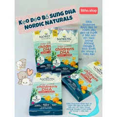 [Date 10/25] Kẹo Omega-3 Bổ Sung cho bé từ 2 tuổi của Nordic Naturals