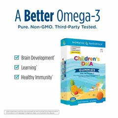 [Date 10/25] Kẹo Omega-3 Bổ Sung cho bé từ 2 tuổi của Nordic Naturals