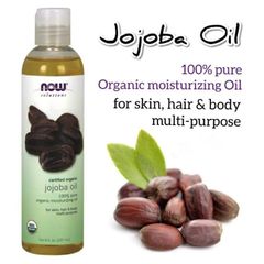 Dầu Jojoba Organic Now 118ml - Dưỡng ẩm da, nuôi dưỡng tóc mềm mượt, chống lão hóa, an toàn cho mọi loại da