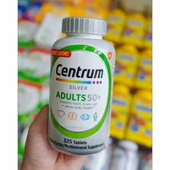 Viên bổ sung vitamin Centrum cho người trên 50 tuổi, 275 viên hỗ trợ sức khỏe và sức đề kháng - Hàng Mỹ chính hãng