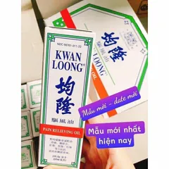 [Date 3/2027] Dầu Nóng Kwan Loong 57ml mua từ Mỹ
