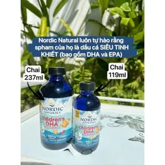 [Date 2026] DHA Children's Nordic Naturals siro cho bé từ 1-6 tuổi