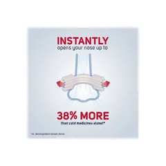 Miếng Dán Chống Ngáy Breathe Right 72 Miếng - Giảm Nghẹt Mũi, Ngủ Ngon Hơn, Phù Hợp Da Nhạy Cảm và Thường