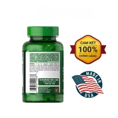 Viên uống kẽm giảm mụn, tăng sức đề kháng Zinc Gluconate 50mg Puritan's Pride