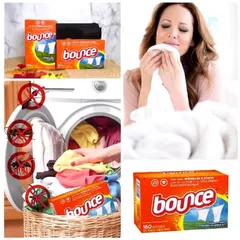 Giấy Thơm Bounce và Kirkland Mỹ - 160 Tờ/250 Tờ Dùng Cho Máy Sấy Quần Áo, Khử Mùi Hôi, Giữ Hương Thơm Lâu