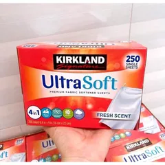 Giấy Thơm Bounce và Kirkland Mỹ - 160 Tờ/250 Tờ Dùng Cho Máy Sấy Quần Áo, Khử Mùi Hôi, Giữ Hương Thơm Lâu