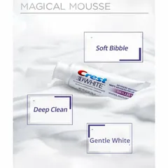 [ Date 2025] Kem đánh răng trắng răng Crest White Brilliance 99g