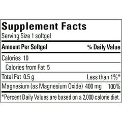 Viên Bổ Sung Magiê Nature Made 400mg - Hỗ Trợ Sức Khỏe Xương Và Cơ Bắp, Giảm Stress - 180 Viên