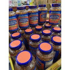 Viên uống Dầu cá hồi Pure Alaska Omega-3 Wild Salmon Oil 210 viên - Hỗ trợ sức khỏe tim mạch, cải thiện tâm trạng hiệu quả