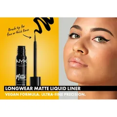 Bút Kẻ Mắt Nước NYX Professional Makeup Pro Matte Liquid Liner MLL01 Black [ Bản Mỹ]