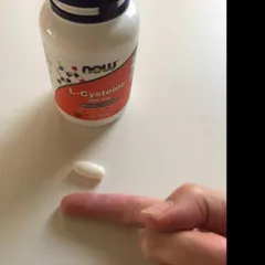 [Date 2030] Viên uống giảm mụn, dưỡng da, móng, tóc L-cysteine Now 500mg