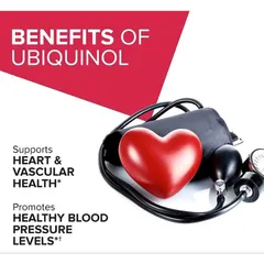 [8/2027 Mỹ] Viên phòng đ.ột qu.ỵ, nhồi máu cơ tim , tim mạch Qunol Mega Ubiquinol CoQ10 100mg 120 viên