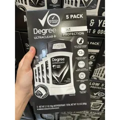 Lăn Khử Mùi Nam Degree Ultraclear Black + White 48h - Hương Thơm Nam Tính, Ngăn Ngừa Mồ Hôi, Không Để Lại Vệt Trắng