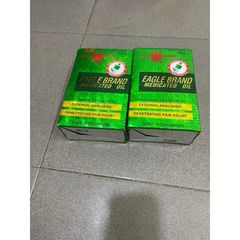 Dầu Gió Xanh Eagle Brand 24ml Chính Hãng Mỹ - Giúp Giữ Ấm, Xoa Dịu Đau Nhức, Thư Giãn Tinh Thần (Lốc 12 Chai)