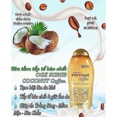 Sữa Tắm Tẩy Tế Bào Chết Coconut Coffee 577ml - Hương Dừa & Cà Phê, Làm Sạch Da Mịn Màng, Thư Giãn Tinh Thần