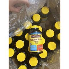 Viên uống Nature Made bổ sung Megnesium Citrate 400mg 180 Softgel 395065