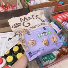 Snack Yến Mạch Made Good Granola Minis Bịch 24 Gói, Hữu Cơ, Thấp Calo, Thực Phẩm Lành Mạnh Cho Mẹ Bầu, Trẻ Em và Người Già