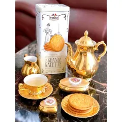 Bánh Quy Bơ Pháp La Grande Galette 600g - Bánh Nguyên Chất, Hương Vị Đậm Đà, Quà Tặng Sang Trọng cho Dịp Lễ Tết