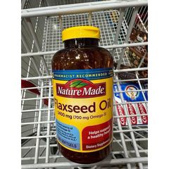 Dầu hạt lanh Omega 369 Nature Made Flaxseed Oil 1400mg 300 viên