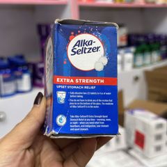 TÁCH LẺ -Viên sủi Alka-Seltzer Extra Strength 24 viên - Giảm đau dạ dày, ợ nóng, khó tiêu hiệu quả, hỗ trợ tiêu hóa nhanh chóng