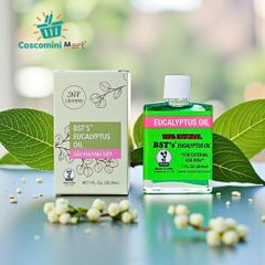 Dầu Khuynh Diệp BST's 30ml - Hỗ Trợ Giảm Ho, Nghẹt Mũi, Cảm Lạnh, Thư Giãn Cơ Bắp - Tinh Dầu Thiên Nhiên Từ Mỹ